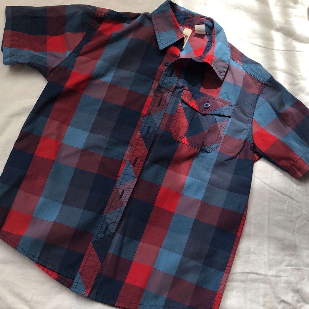 Boys Pastel Button Down shirt